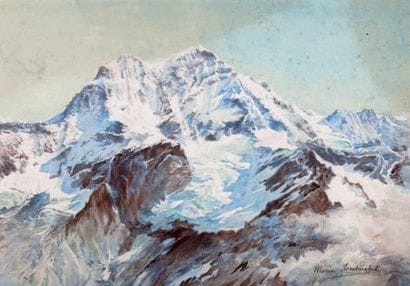 ECOLE FRANCAISE
Grand Combin, vue du sommet...