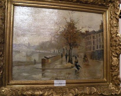 École FRANÇAISE de la fin du XIXe siècle
Promenade...