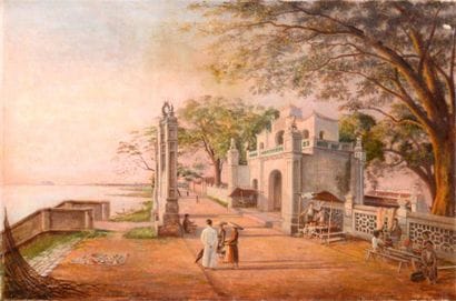 École Française du XIXe siècle
Temple hindou...