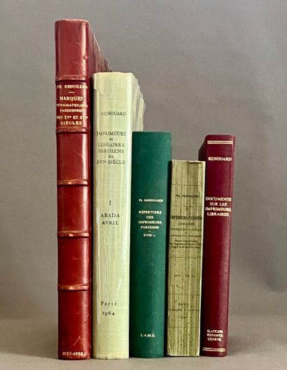 (Parisian Printing House) - Set of 5 works...