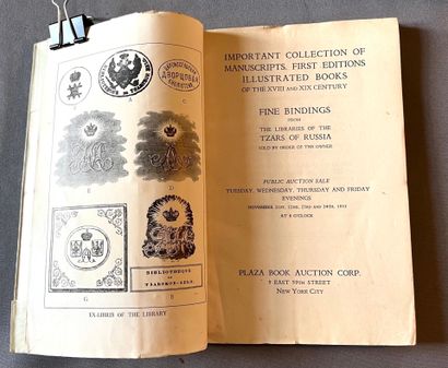 (Auction Catalog—Russia)—An important collection...