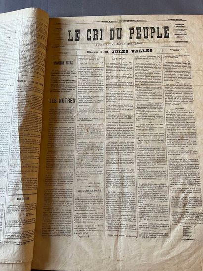 (Paris Commune – PRESS). Collection of 48...