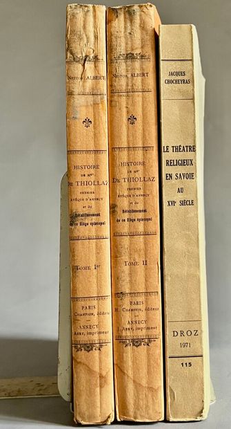 (Savoie) - ALBERT (Nestor). History of Bishop...