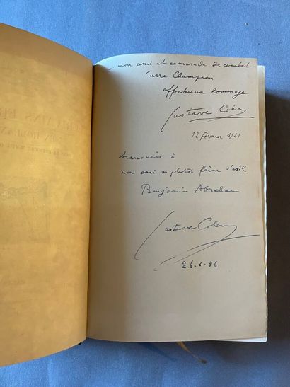 COHEN (Gustave). French Writers in Holland...
