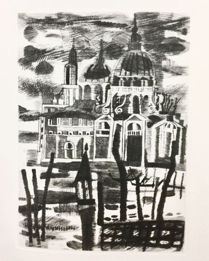 [Illustrated]. Set of 4 modern illustrated...