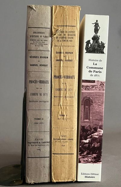 (Commune) - 2 works in 3 volumes.
- Minutes...