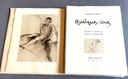 CARCO (Francis) - [Louis LEGRAND]. Quelques-unes....
