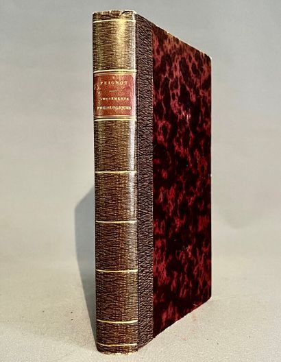 PEIGNOT, Gabriel]. Philological Amusements,...