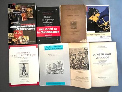 (Colportage - Popular Literature). Set of...