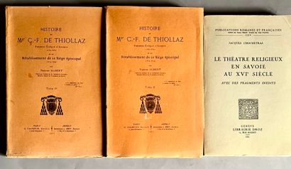 (Savoie) - ALBERT (Nestor). History of Bishop...