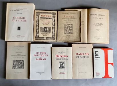 (RABELAIS) - 9 works
- SCREECH (Michaël)....