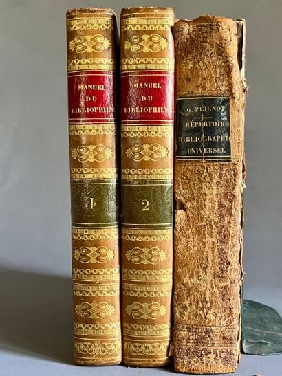 PEIGNOT, Gabriel]. The Bibliophile’s Manual,...