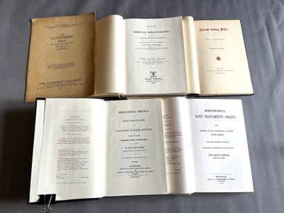 (Bibles) - 5 volumes
PRIME (Wendell). Fifteenth...
