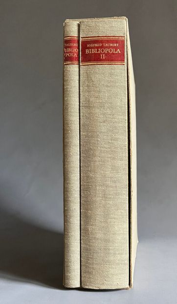 TAUBERT (Sigfred). Bibliopola. Bilder und...