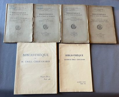 (Catalogs]. 5 prestigious auctions, 1923–1936....