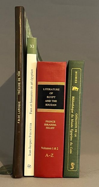(Egypt) - 4 volumes
- MUNIER (Henri). Catalog...