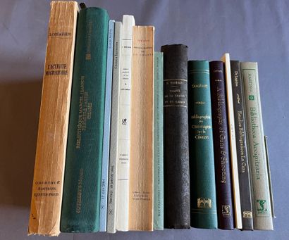 (Hunting] - 12 works.
- THIÉBAUD (J.). Bibliography...