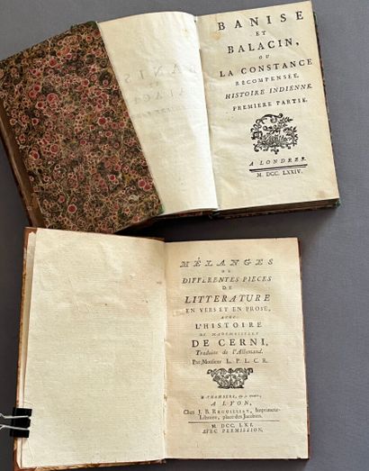 [18th-Century Literature]. 2 volumes. 
1/...