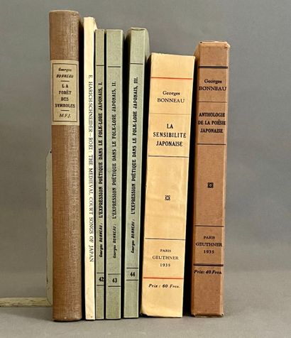 (Japan) - BONNEAU (Georges). Poetic Expression...