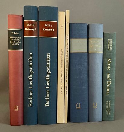 (Music) 6 works.
- SCHLÜTTER (Hans-Jürgen)....