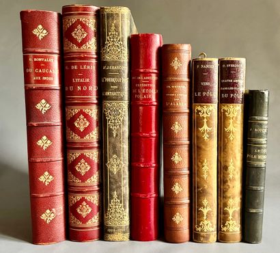 (Travel) - 8 volumes.
- BONVALOT (Gabriel)....