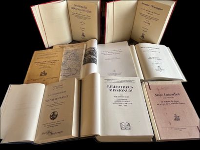 [CANADA]. 8 works in 9 volumes.
. HUGOLIN...