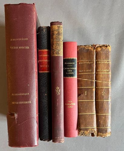 (19th-Century Auction Catalogs) - 5 volumes
-...