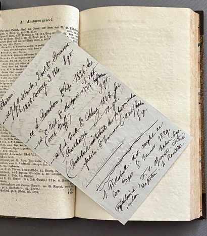 ENSLIN (Theodor Christian Fr.) - *Bibliotheca...