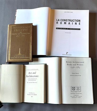 (Architecture) - 4 volumes. - ADAM (Jean-Pierre)....