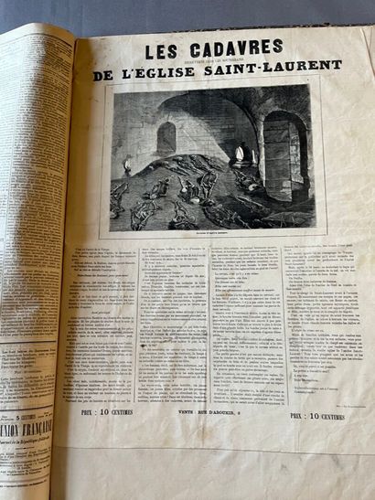 (Paris Commune – PRESS). Collection of 48...