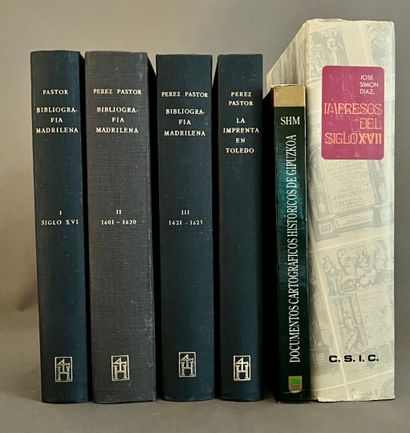 (Spain) - 4 volumes.
- PEREZ PASTOR (C.)....