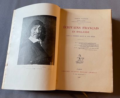 COHEN (Gustave). French Writers in Holland...