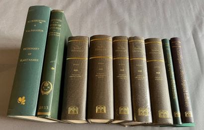 (Botany) - 6 volumes
- REHDER (Alfred). The...