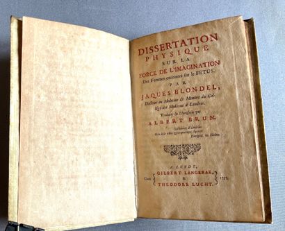 BLONDEL (Jaques [sic]).—A Physical Treatise...