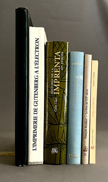 (Printing) - 6 volumes.
BERNARD (Auguste)....
