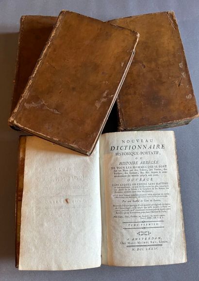 [CHAUDON, Louis-Mayeul]. New Historical Pocket...