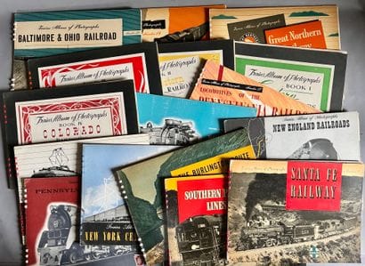 Trains: An Album of Photographs. Milwaukee,...