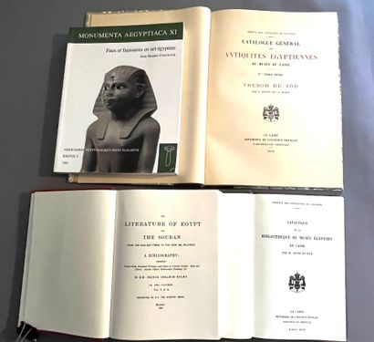 (Egypt) - 4 volumes
- MUNIER (Henri). Catalog...