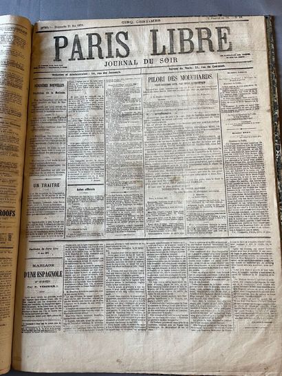 (Paris Commune – PRESS). Collection of 48...