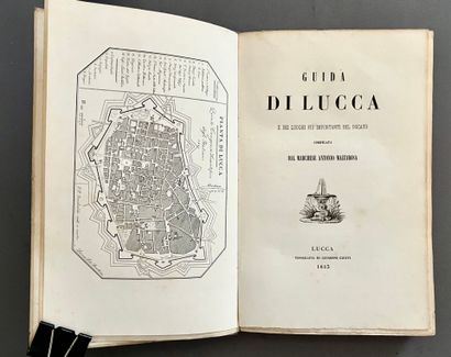 MAZZAROSA (Antonio). Guide to Lucca and the...