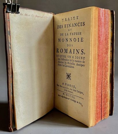 (Numismatics) - CHASSIPOL. Treatise on Finance...