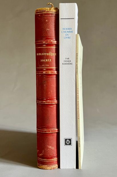 NODIER (Charles). Sacred Greek-Latin Library,...
