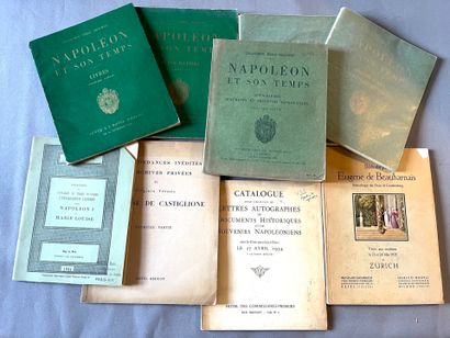 (Auction Catalogs - Napoleonic Memorabilia)....