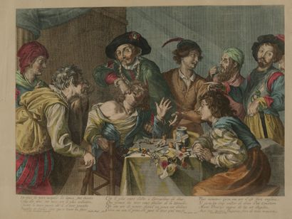 Theodor ROELANTS, d'après. L'arracheur de...