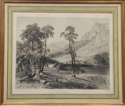 MEUNIER Née (d'après). IIème vue du Château...