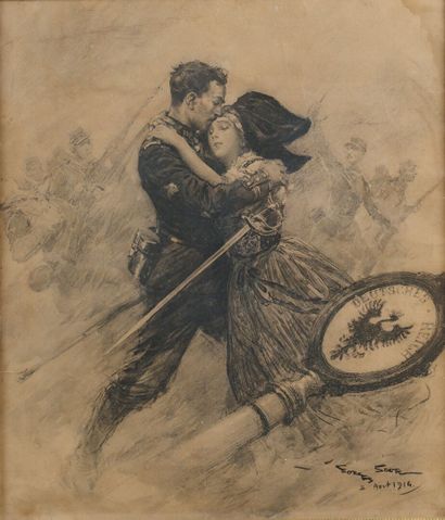 D'APRES Georges SCOTT (1873-1942). En Alsace...