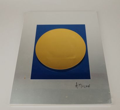 A. MILON (Ecole du XXème siècle). Cercle...