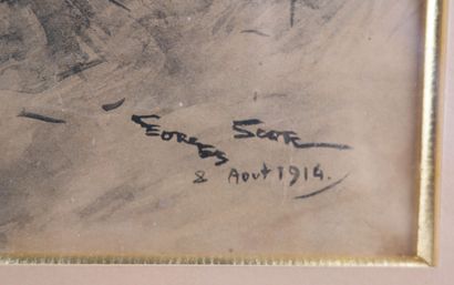 D'APRES Georges SCOTT (1873-1942). En Alsace...