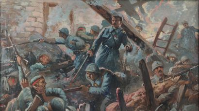 D'APRES Georges SCOTT (1873-1942). En Alsace...