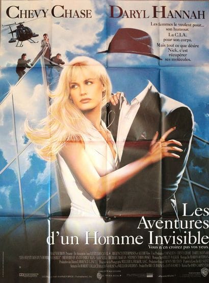 Lot de 5 affiches comprenant : 
Les aventures...